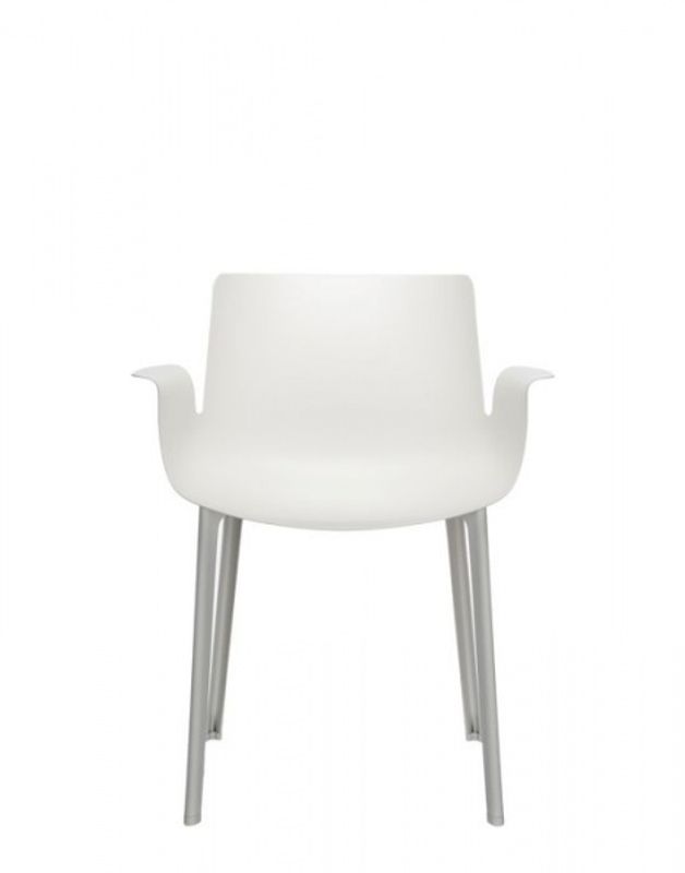 Kartell Piuma White, Hvit Spisestol
