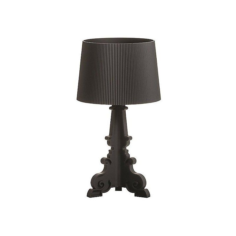 Kartell Bourgie Lampe, Black Matt, Bordlampe