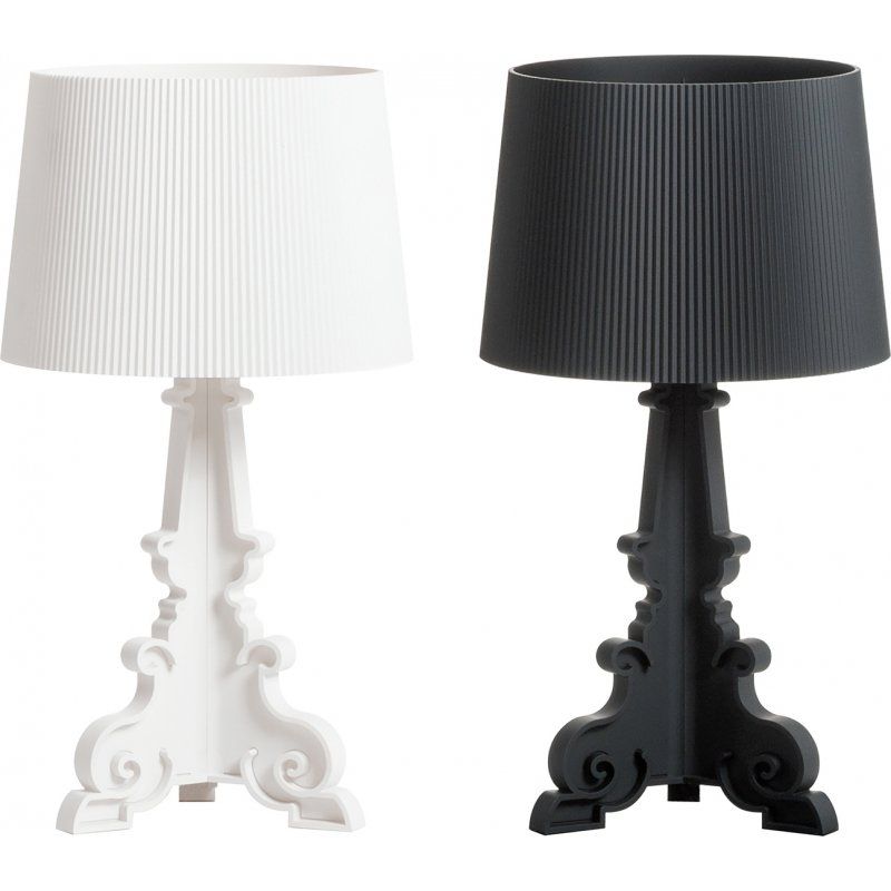 Kartell Bourgie Lampe, Black Matt, Bordlampe