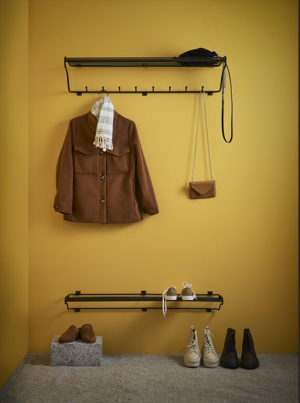 Maze OK Shoeshelf Large Black, Svart skohylle