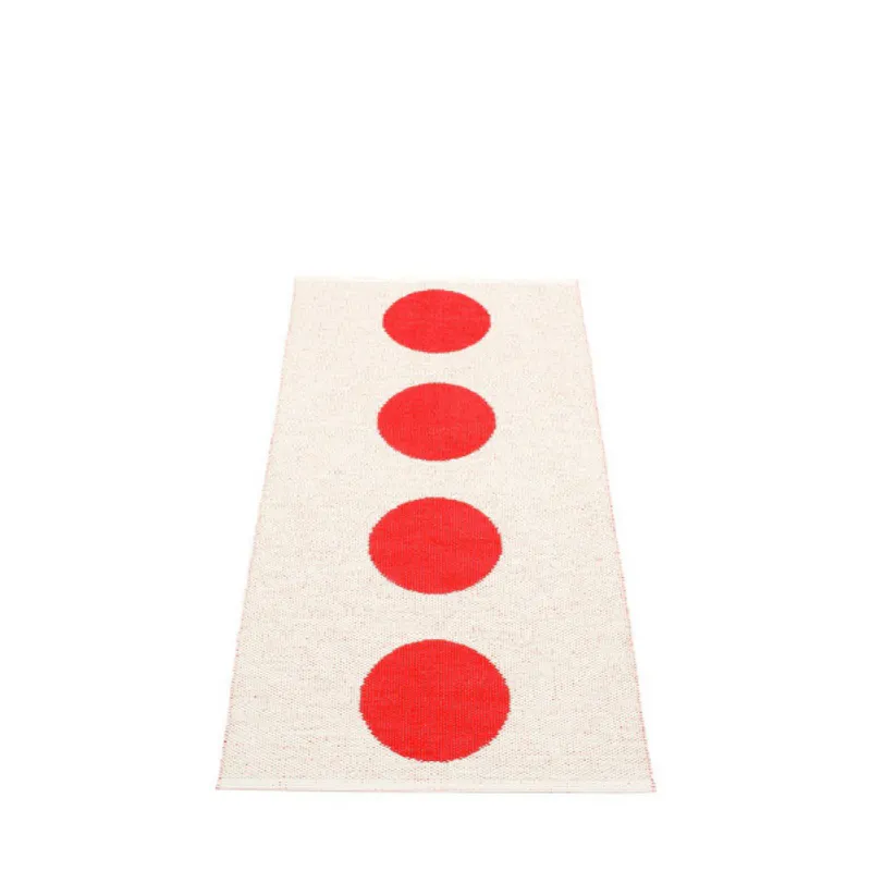 Pappelina Vera Gulvløper 70x150 Red/Vanilla