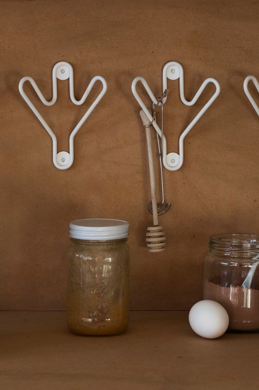 Maze Nature Buddy White, Hvit Knagg