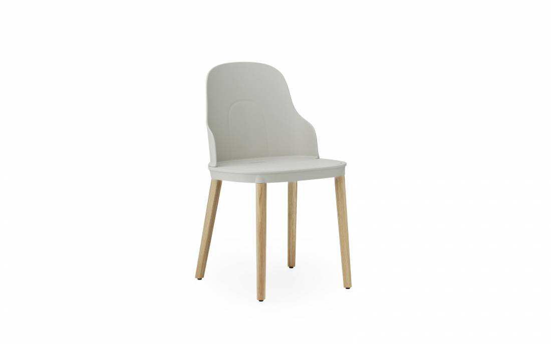 Normann Copenhagen Allez Chair Oak, Warm Grey, Grå stol