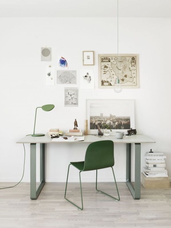 Muuto Visu Chair Sled Base Black Black Spisestol