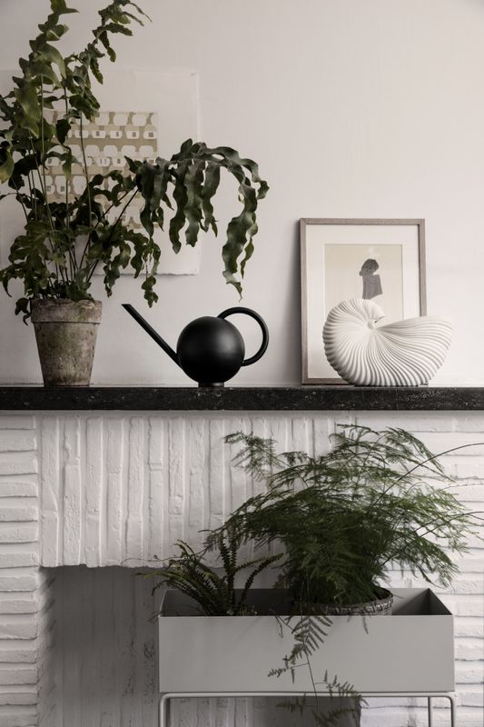 ferm LIVING Shell Pot Off White, Blomsterpotte