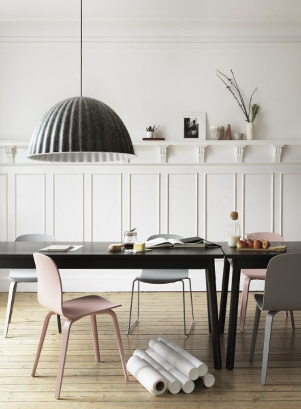 Muuto Under The Bell Pendant Lamp Ø 82 cm Grey, Grå Taklampe