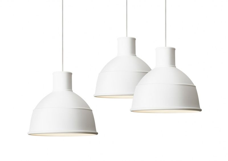 Muuto UNFOLD Pendant Lamp Translucent White, Hvit Taklampe Pendel
