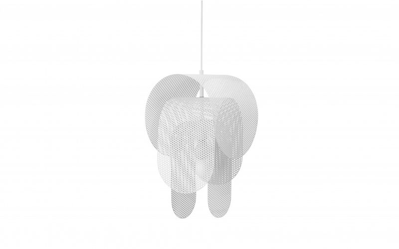 Normann Copenhagen Superpose Pendant Lamp, white Hvit pendel tak