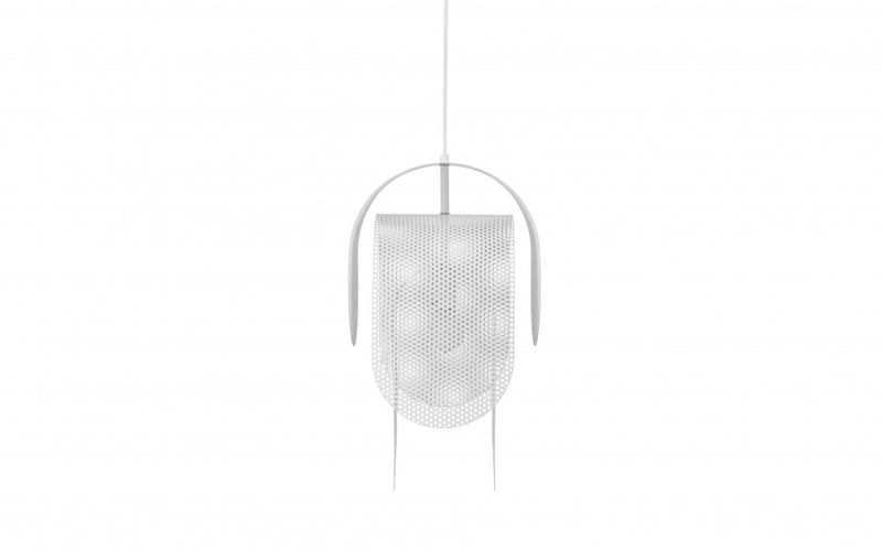 Normann Copenhagen Superpose Pendant Lamp, white Hvit pendel tak
