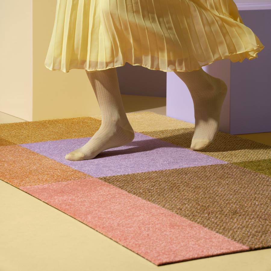 HEYMAT 85 x 115 Mix Teklan Door Mat Dørmatte teppe