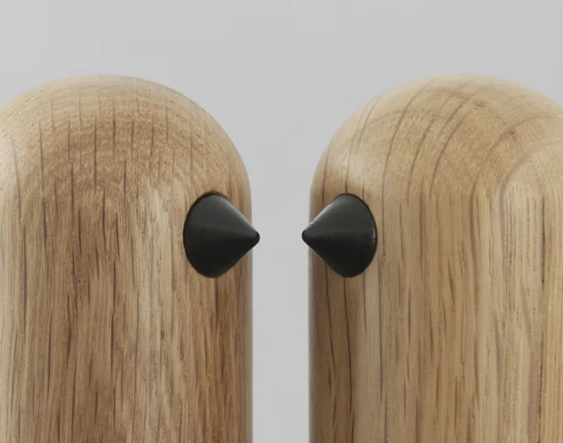 Normann Copenhagen Little Bird 13,5 cm, Oak Eik