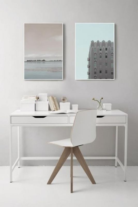 VisseVasse Ramme 70x100 cm Hvit