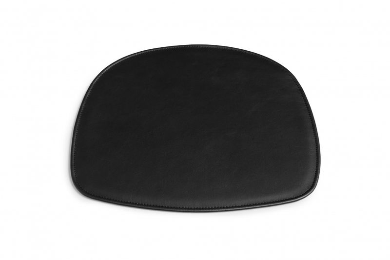 HAY svart skinn pute til  AAS Barkrakker, Scozia Leather Black