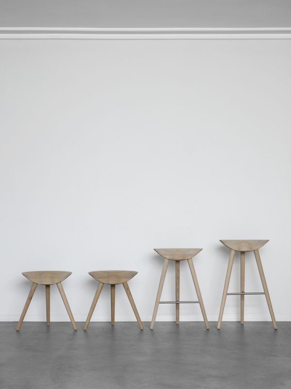 by Lassen ML42 barstol 69 cm Oak, eik copper