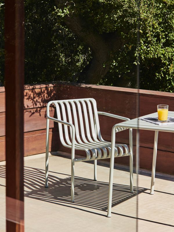HAY Palissade Table, 170 Sky Grey Spisebord, Utebord