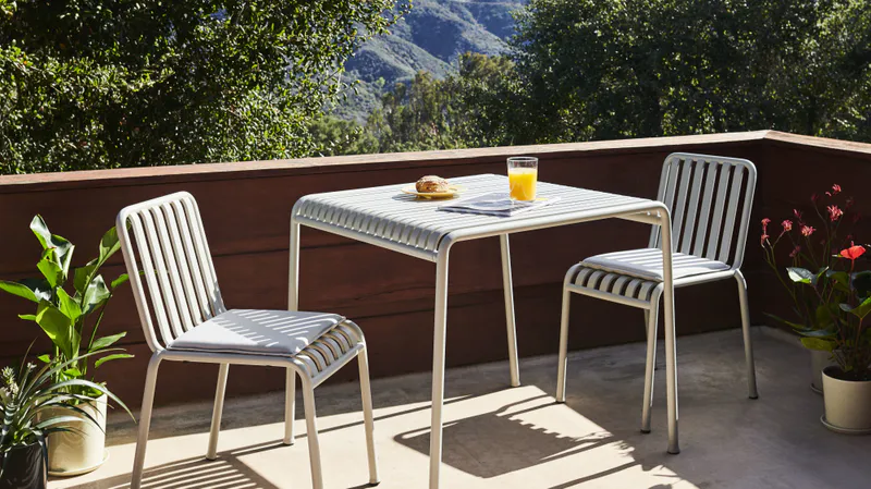 HAY Palissade Chair Sky Grey, Stol Spisestol