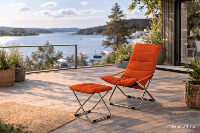 Fiam Fiesta Soft solstol, Warm Orange