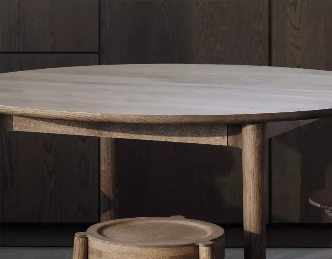 Northern Expand dining table Smoked 50 x 140 Oak Extension