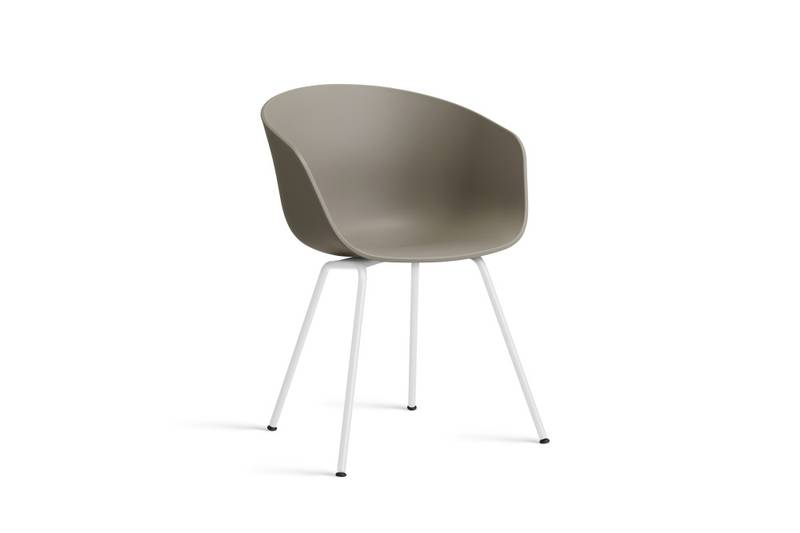 HAY AAC 26 Khaki 2.0 White Metall, About a Chair 26 Hvit Stol