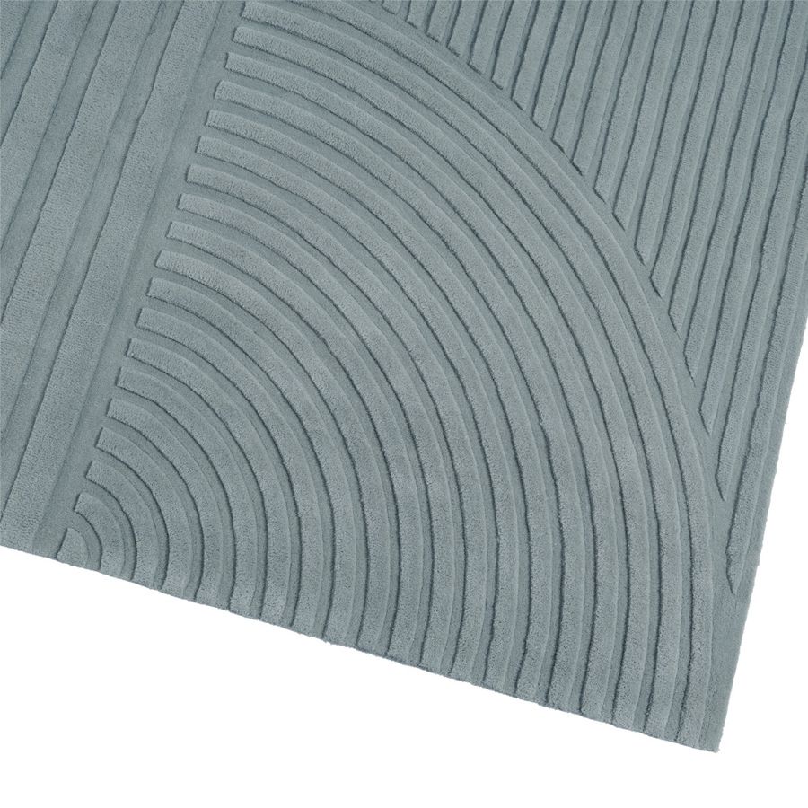 Muuto Relevo Rug 170 x 240 Sage Green teppe Salvie Grønn