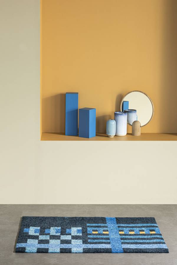 HEYMAT 60 x 85 Loom Bauhaus Door Mat Dørmatte teppe