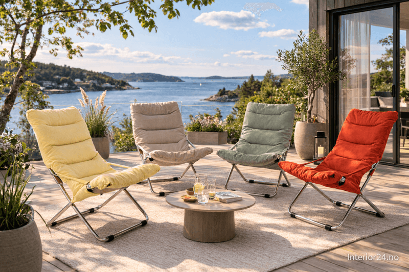 4 stk - Fiam Fiesta Soft solstol Grey Grå