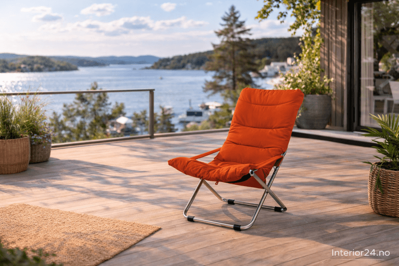 Fiam Fiesta Soft solstol, Warm Orange