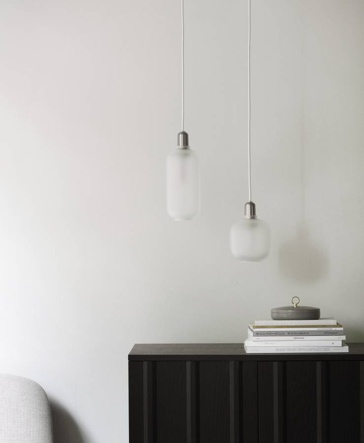 Normann Copenhagen Rib Sideboard Skjenk, Soft Black Svart