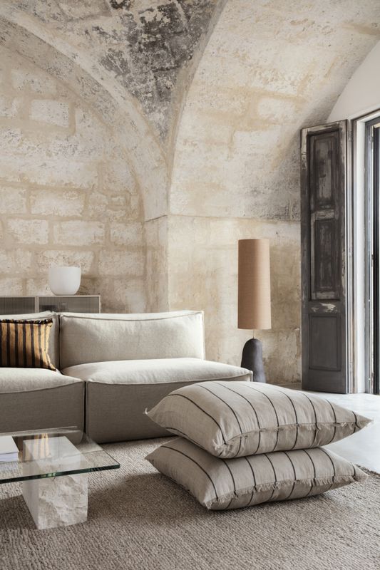 Ferm Living Mineral Coffe Table Bianco Curia, Salongbord, Bord