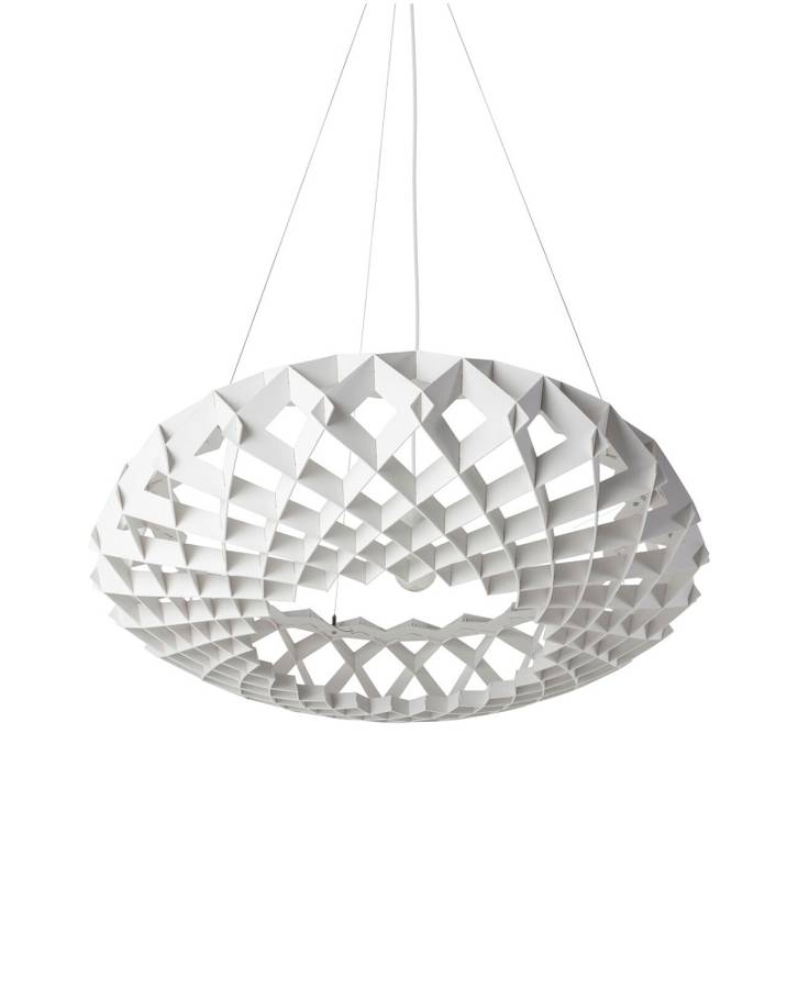 Pilke Signature 95 pendant Lamp White, Hvit Taklampe Pendel