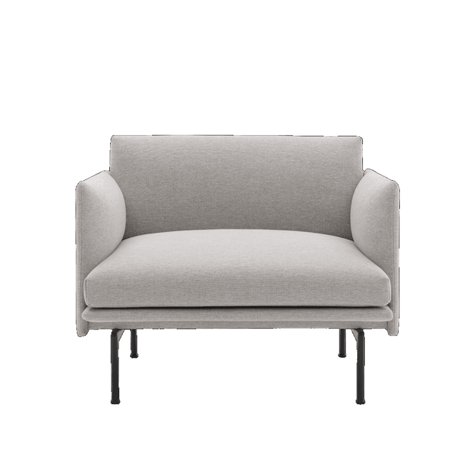 Hovedbilde MUUTO Outline Chair, Clay 12, ...