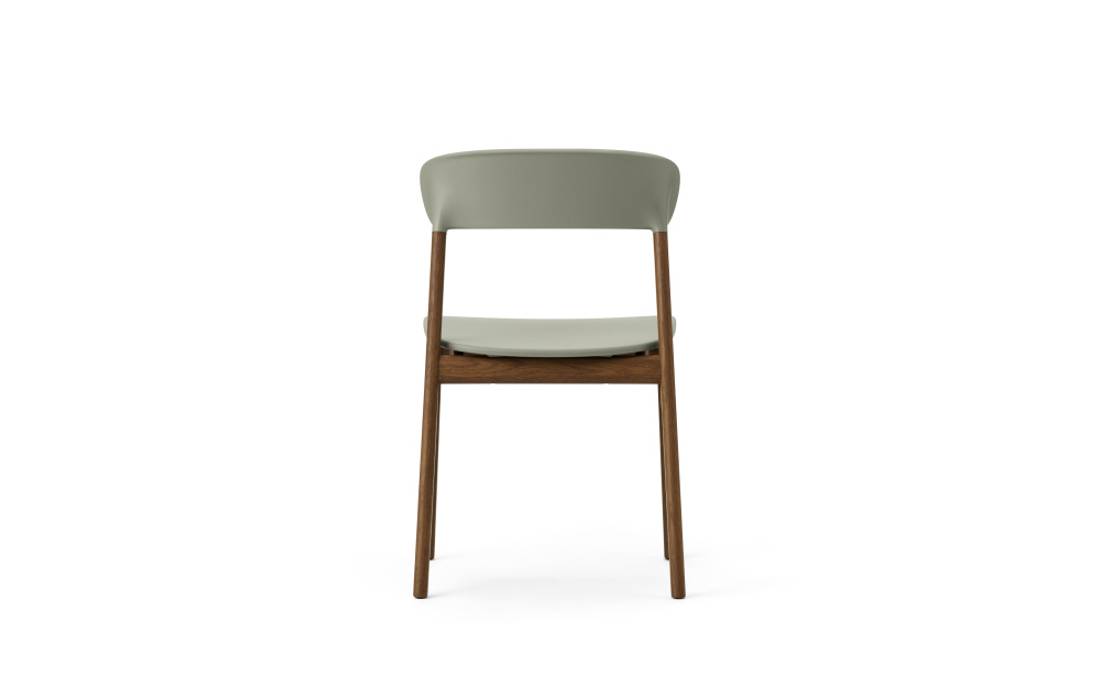 Normann Copenhagen Herit Chair, Smoked Oak Dusty Green Grnn Spi