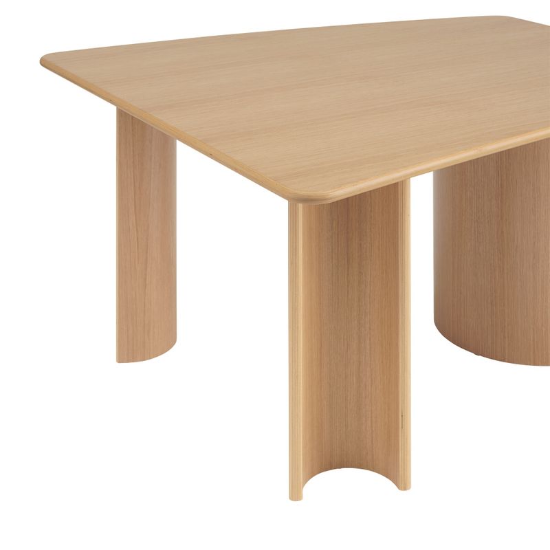 Muuto Re-Norm Table Oak Veneer 130 x 120 cm Dining table Spisebord Eik