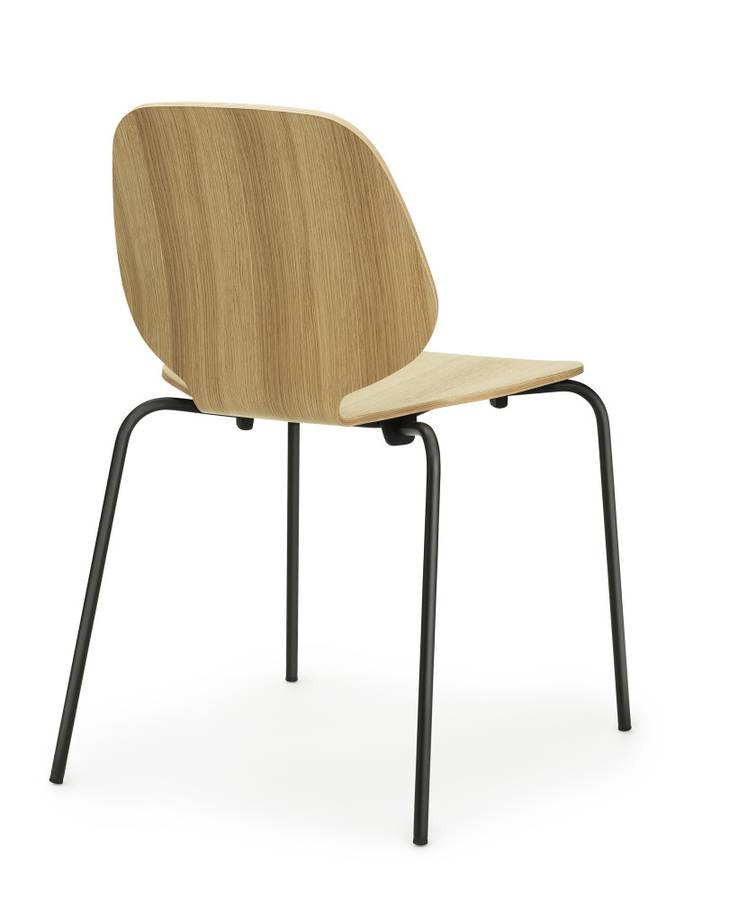 Normann Copenhagen My Chair Oak Spisestol stol Black Steel