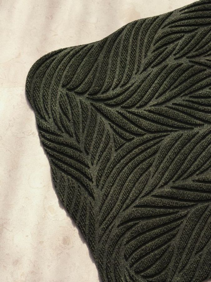 HEYMAT 60 x 85 Twine Green Door Mat Dørmatte teppe