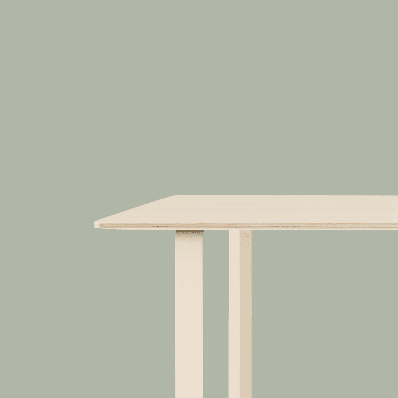 Muuto 70/70 Table 170 cm Oak Veneer Sand Spisebord Eikefiner