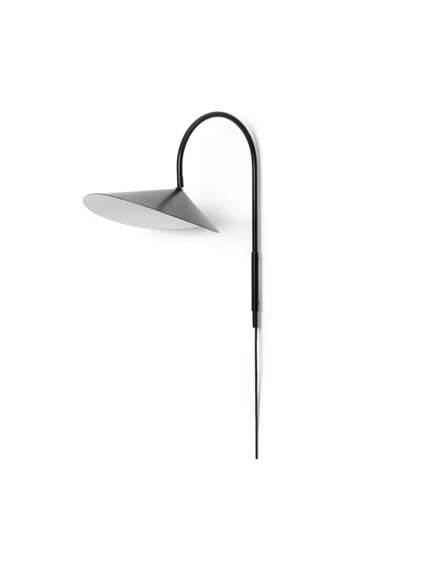 Ferm Living Arum Swivel wall lamp , Black svart vegglampe