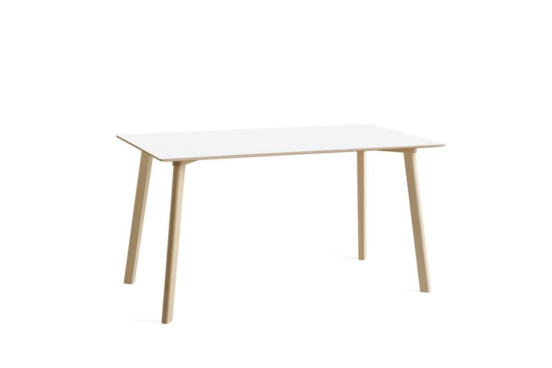 Hay Cph Deux 210 Table 2.0 (140 cm)  Bøk White Hvit spisebord