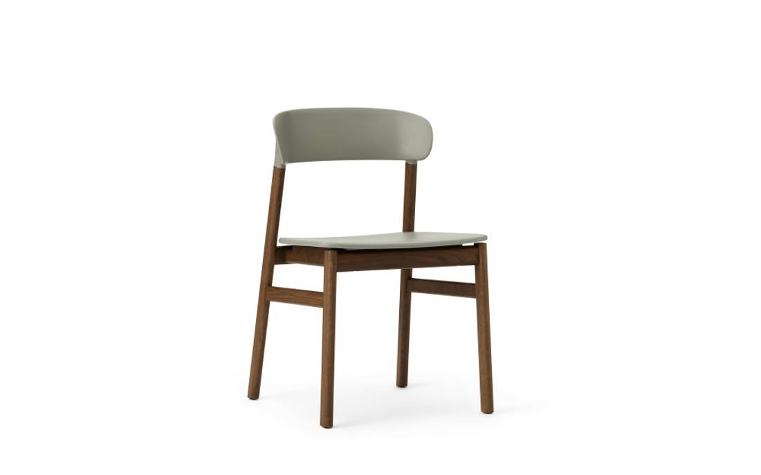 Normann Copenhagen Herit Chair, Smoked Oak Dusty Green Grnn Spi