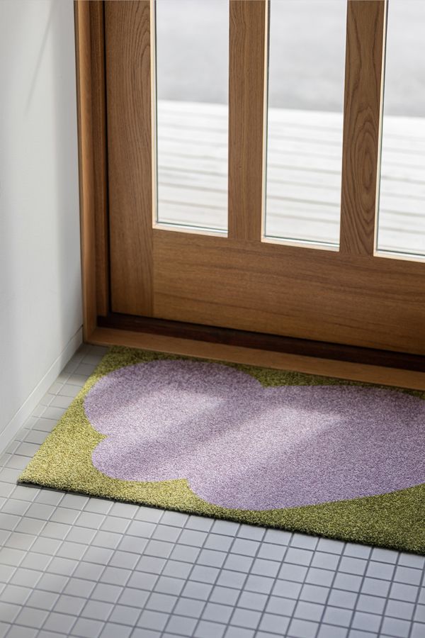 HEYMAT 58 x 81 X Sight Unseen Lilac Door Mat Dørmatte teppe