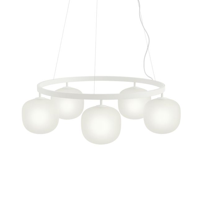 Hovedbilde Muuto Rime Chandelier White D ...