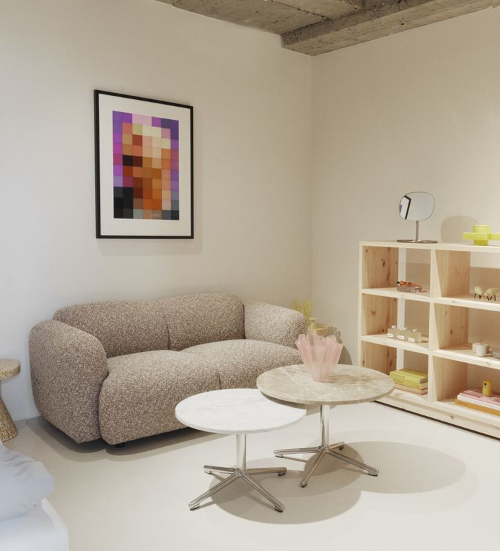 Normann Copenhagen Fyr Bookcase High, Pine Furu Bokhylle