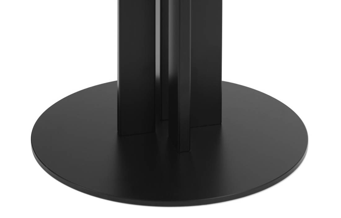 Normann Copenhagen Scala Table H 75 Ø 110 cm Black Marble Alumin