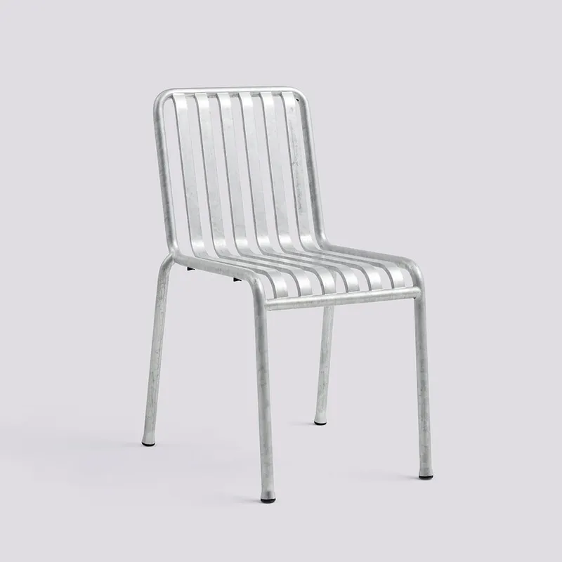 HAY Palissade Chair Hot Galvanised Steel, Stol Spisestol