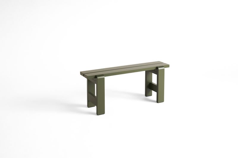 HAY Weekday Bench, 111 x 23 Olive Spisebenk, Utebenk Benk