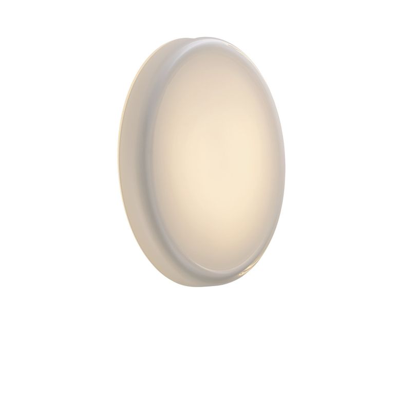 Muuto Looped Wall Ceiling Lamp, White IP44 Hvit Taklampe vegglampe