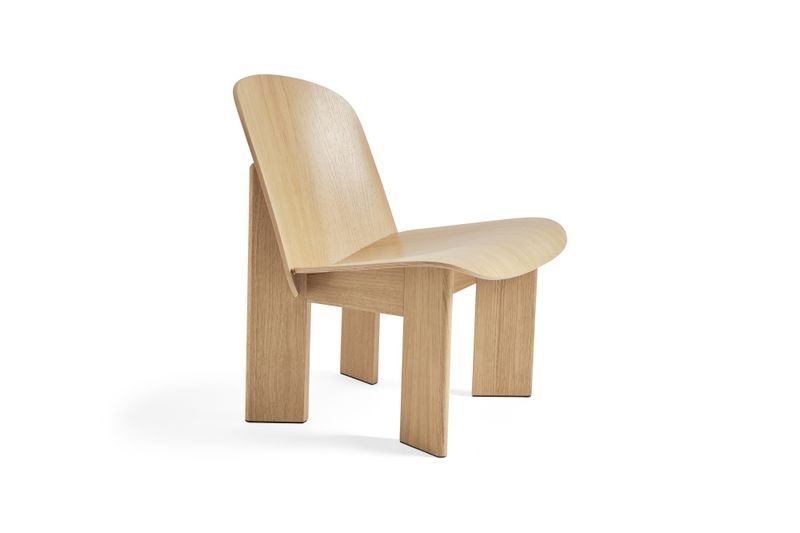 Hay Chisel Lounge Chair WB lakkert Oak Lounge Lakkert Eik
