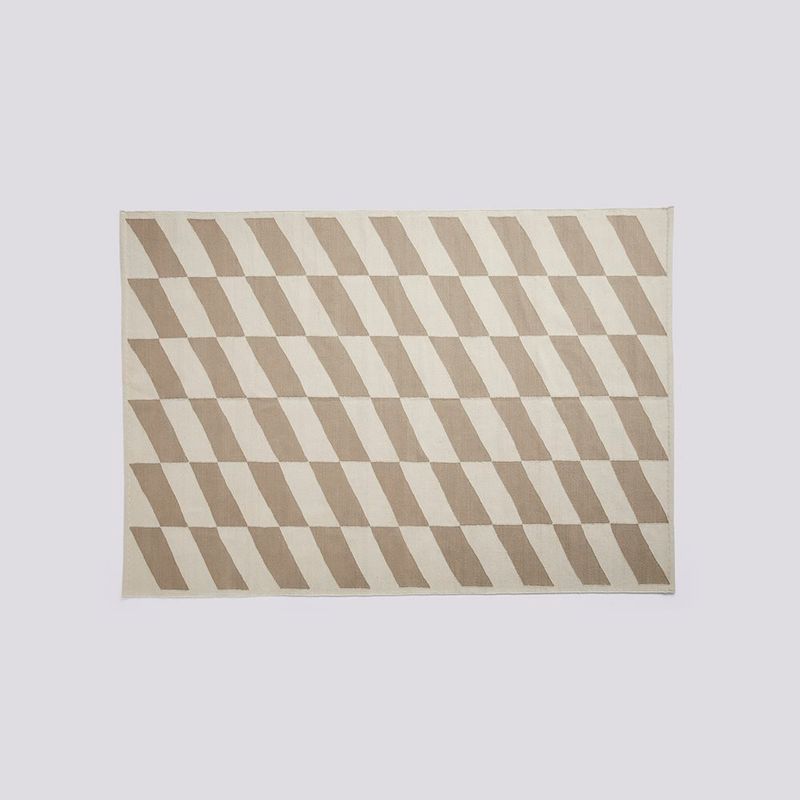 HAY Shift Kelim Rug 140 x 200 Beige, teppe