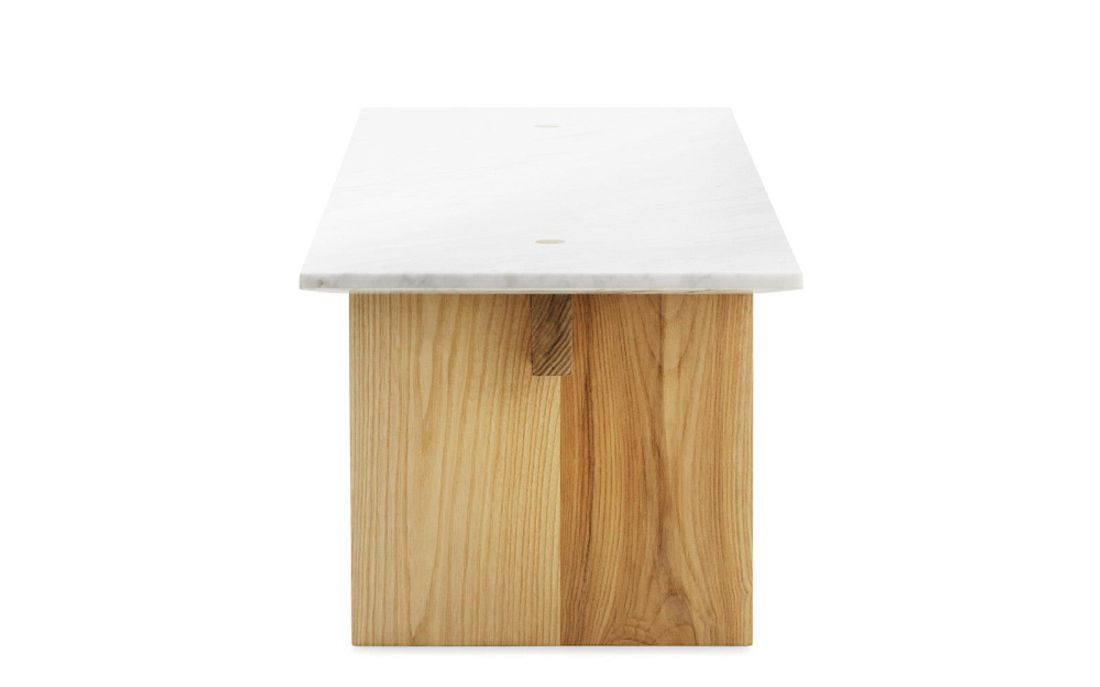 Normann Copenhagen Solid Table White, stuebord