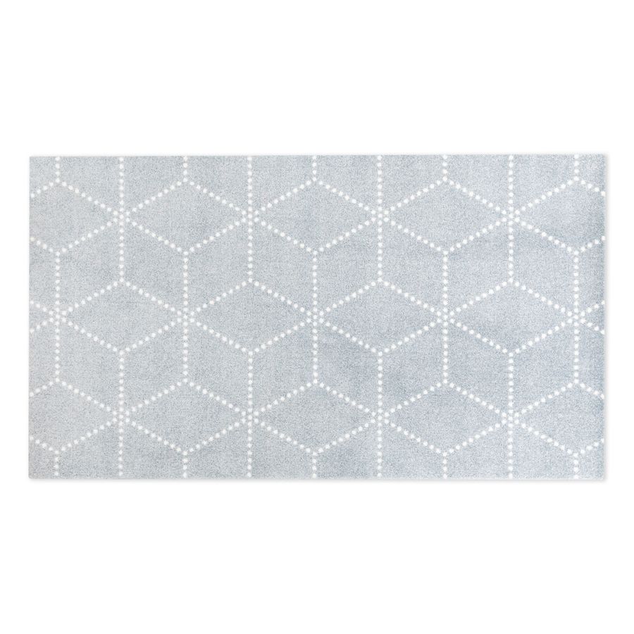 HEYMAT 85 x 150 Hagl Silver Door Mat Dørmatte teppe